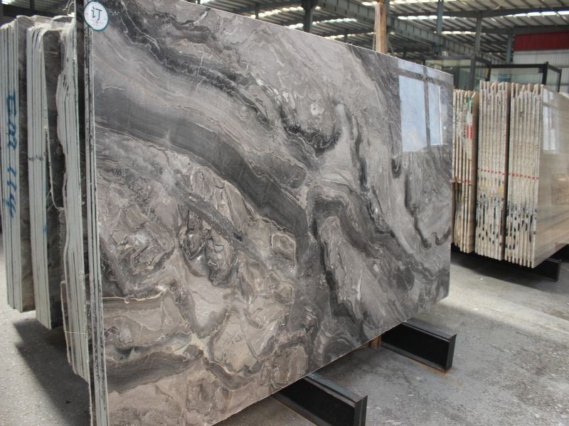 Iride Nero Marble Slab Iride Nero Marble Slab