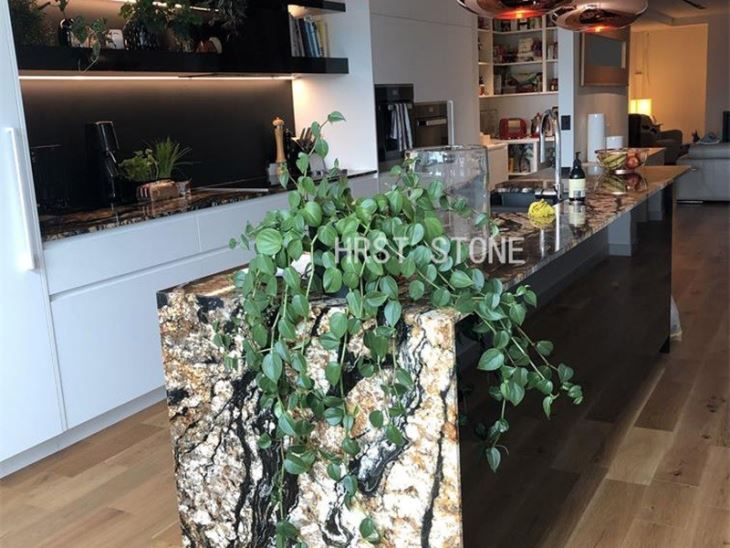 Oris Gold Granite Kitchen Countertop Oris Gold Granite Kitchen Countertop